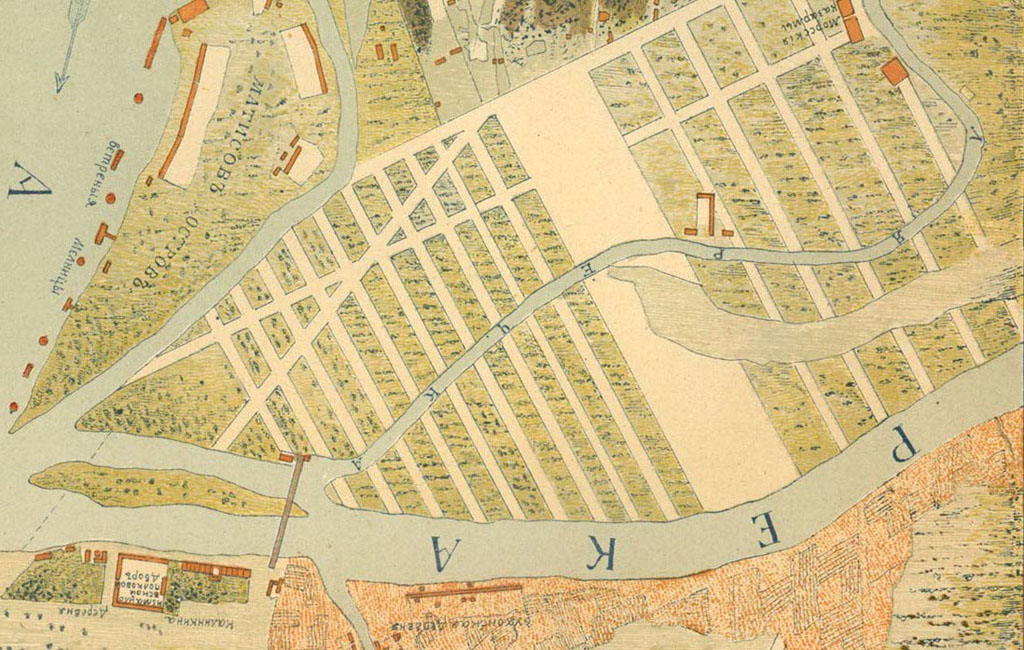 План санкт петербурга 1738 года зихгейма