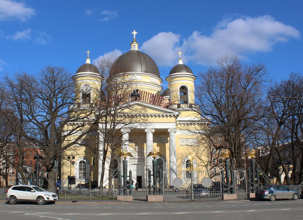 Спасо преображенский собор в петербурге