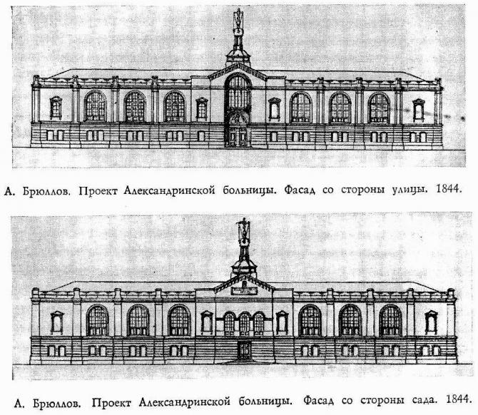 Гг проект. Александринская больница Брюллов. Александринская больница. Архитектор а. п. Брюллов. Александровский зал Брюллов Александринской больницы. План РНХИ Поленова в Петербурге.